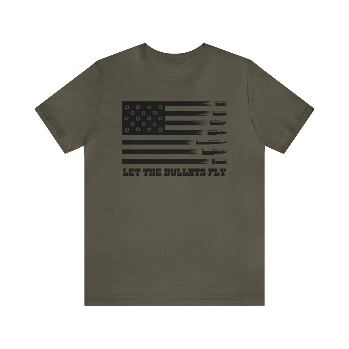 Let the Bullets Fly USA T-Shirt