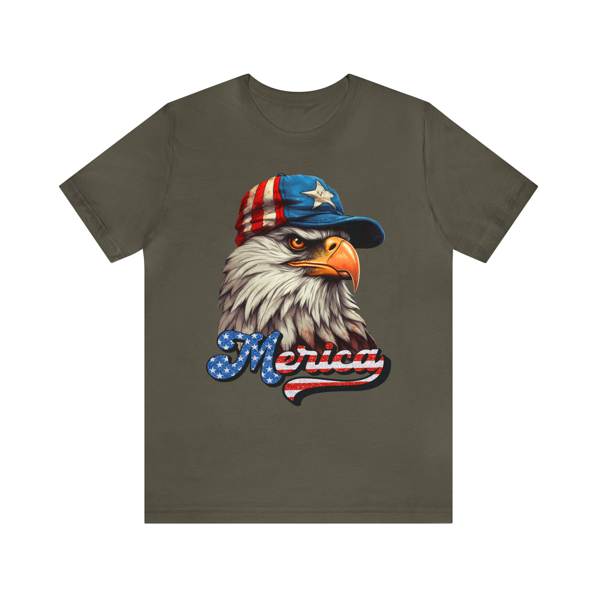 Merica Eagle with Hat T-Shirt