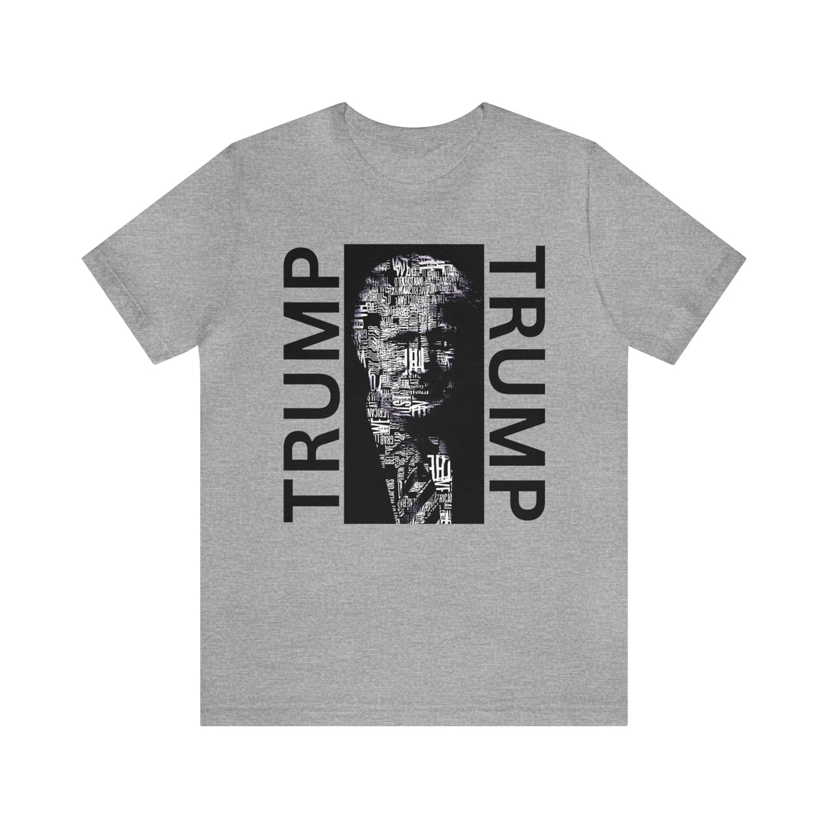 Trump Black & White Words  T-Shirt
